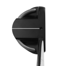 Load image into Gallery viewer, top view of the left handed Thomas Golf AT72 Mallet Putter