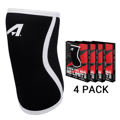 Affinity Neoprene Compression Knee Sleeve with 4pack of retail boxes